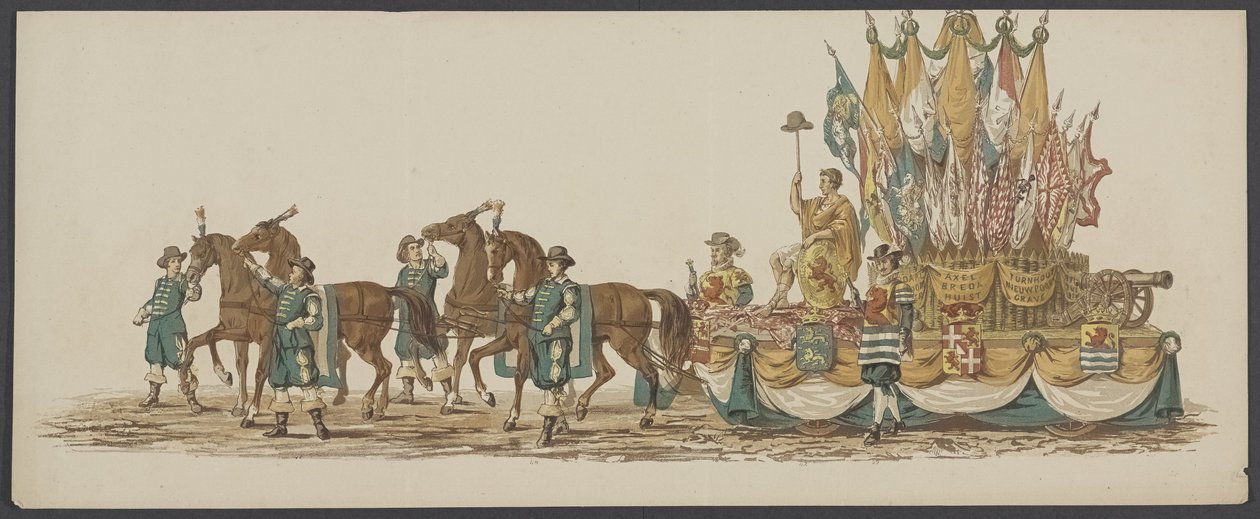 1862 Delft geçit töreni, üçüncü grup Delft