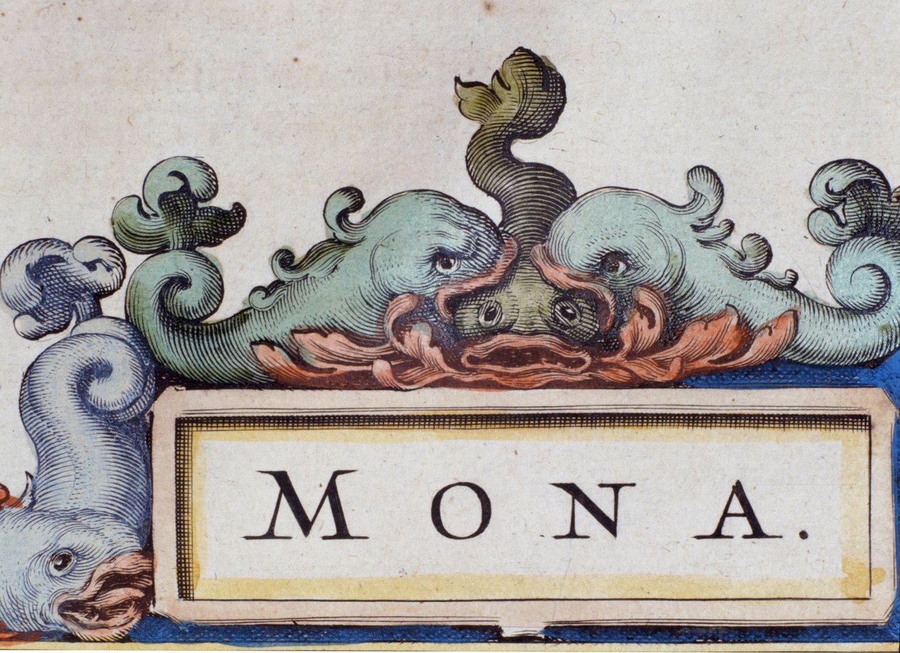 Yunuslar, Roquaille tarzı cephe parçası. Atlas di W. Blaeu