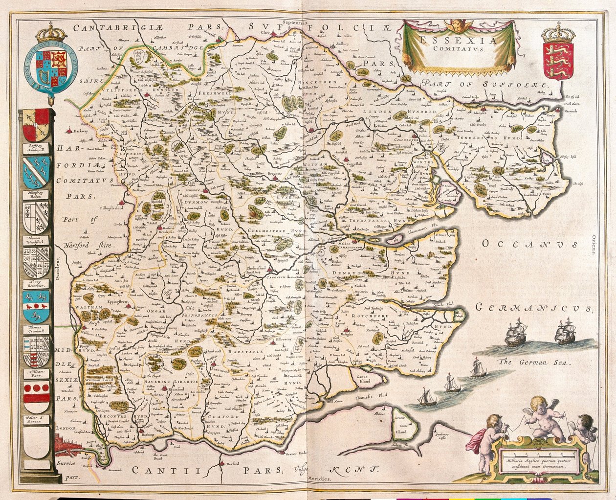 Essex, Willem Blaeu