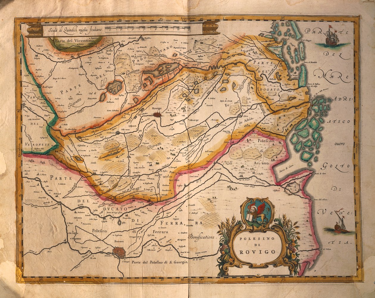 Willem Blaeu tarafından Regionum Italiae