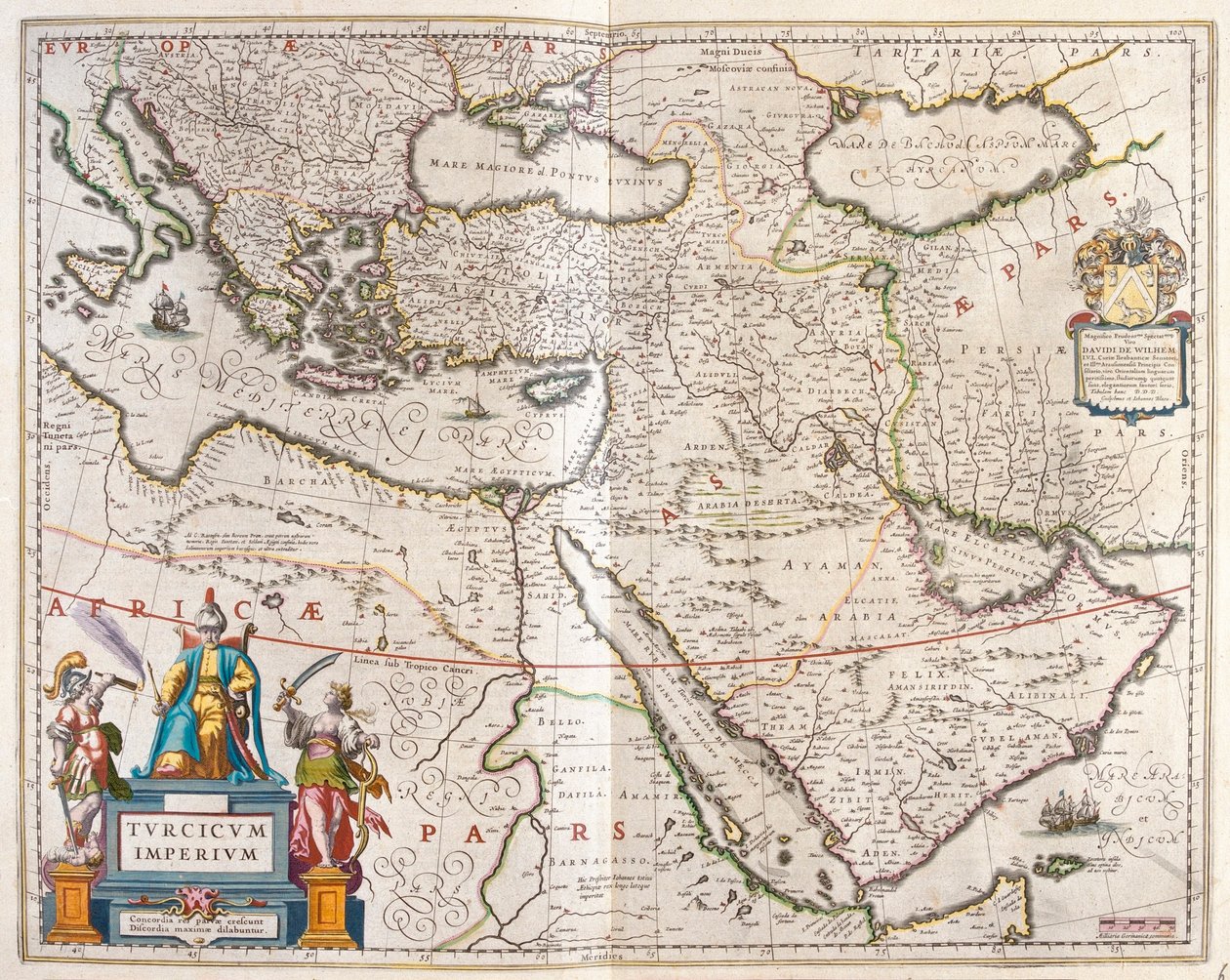 Türk İmparatorluğu, Willem Blaeu