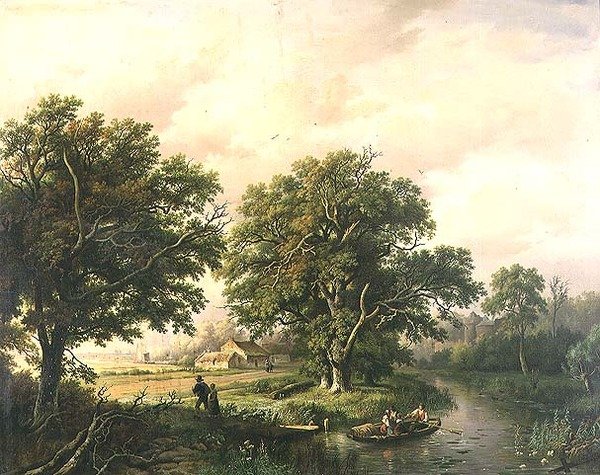 nehir sahnesi by Willem Bodeman
