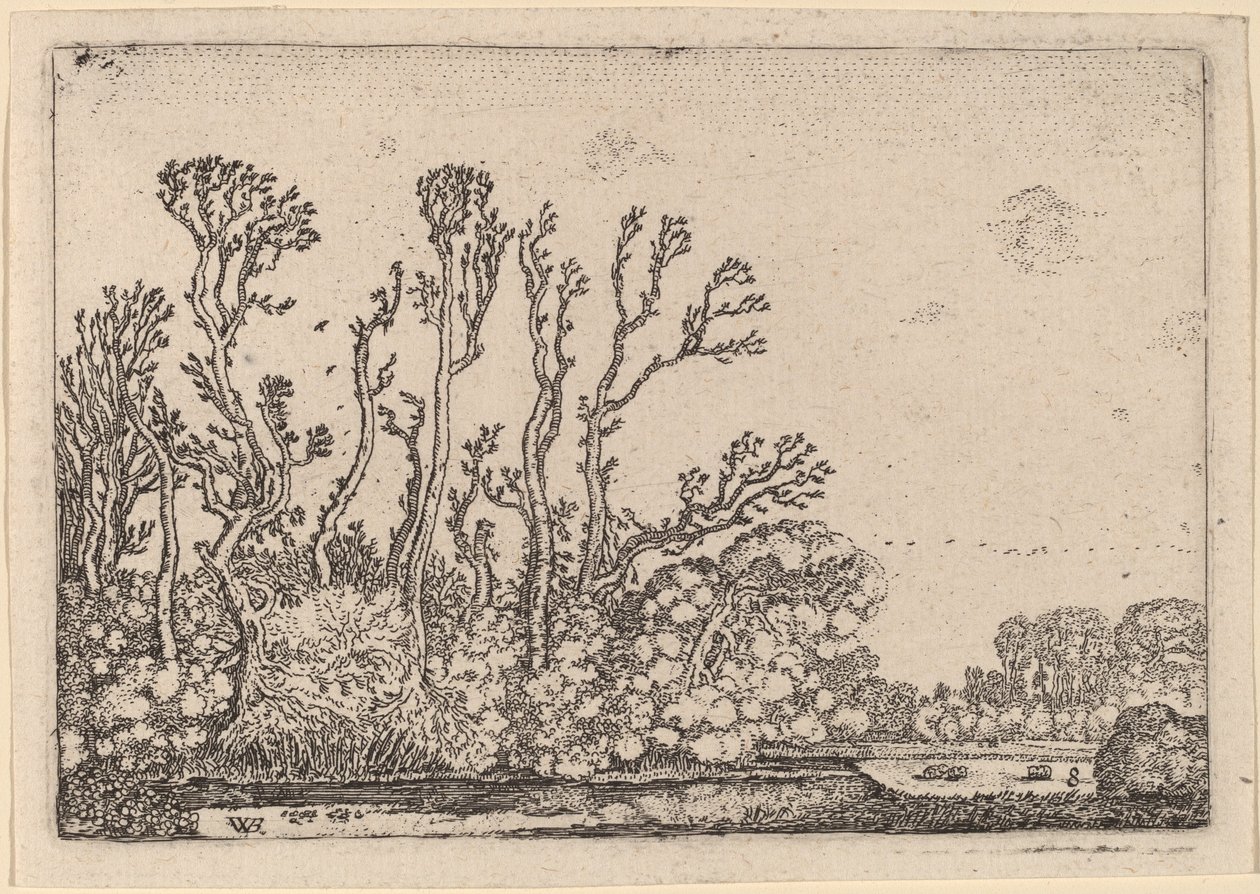 Lahey yakınlarındaki koyun sürüsü by Willem Buytewech