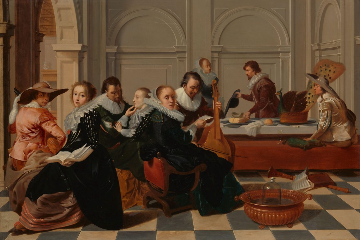 Müzikal Buluşma by Willem Cornelisz Duyster (copy after)