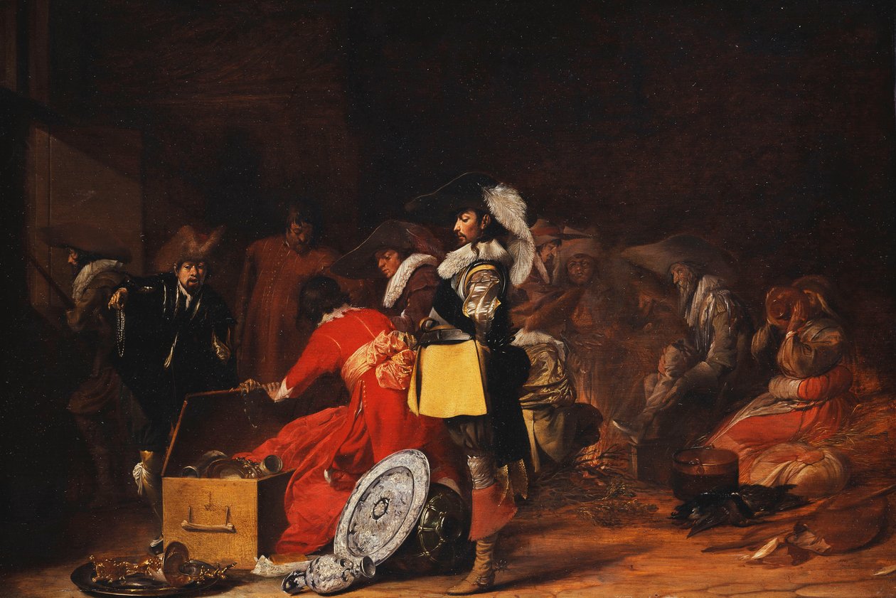 Yağmacı Askerler by Willem Cornelisz Duyster