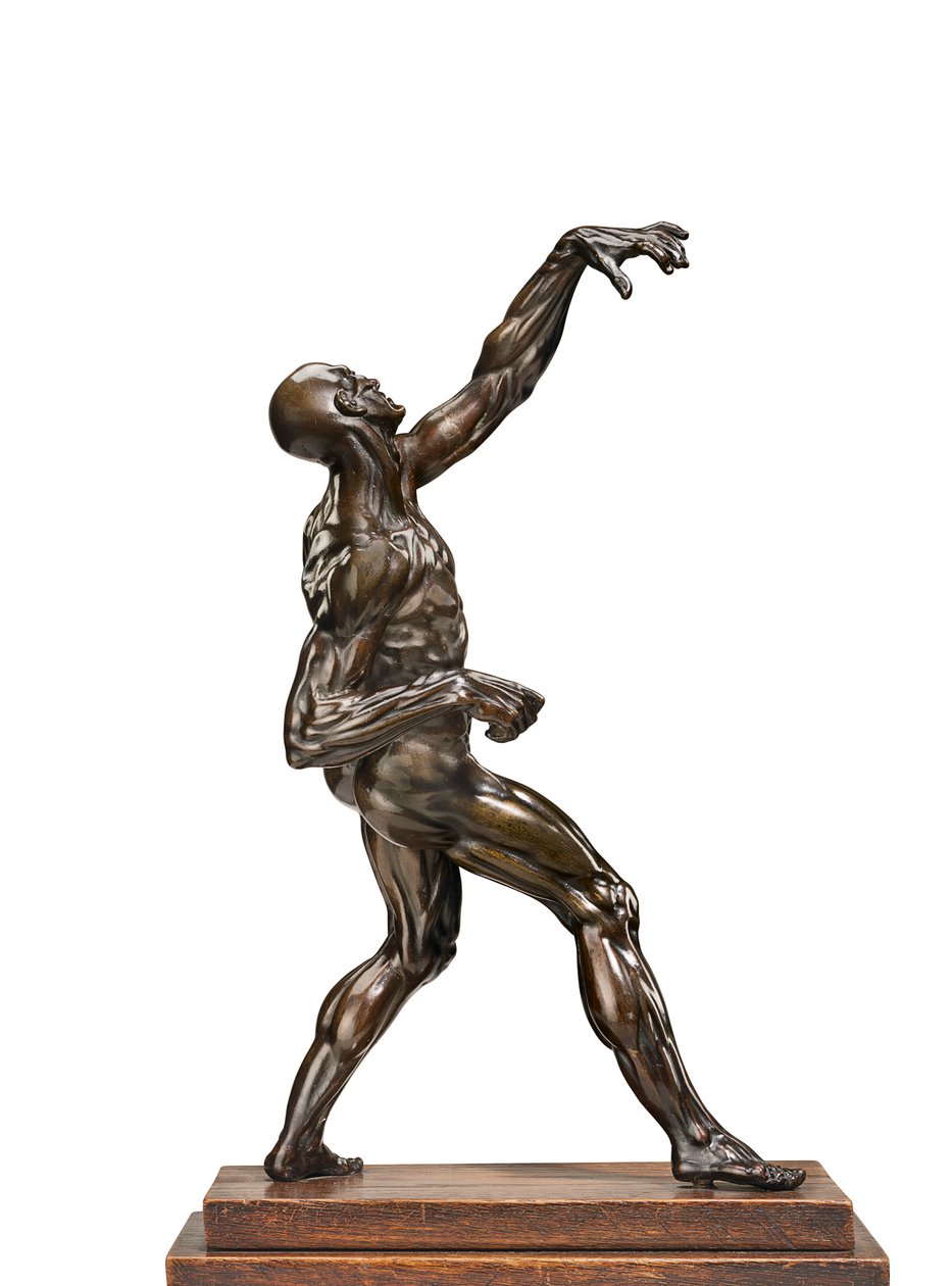 Bir ecorche adamı, c.1562-67 by Willem Danielsz. van Tetrode