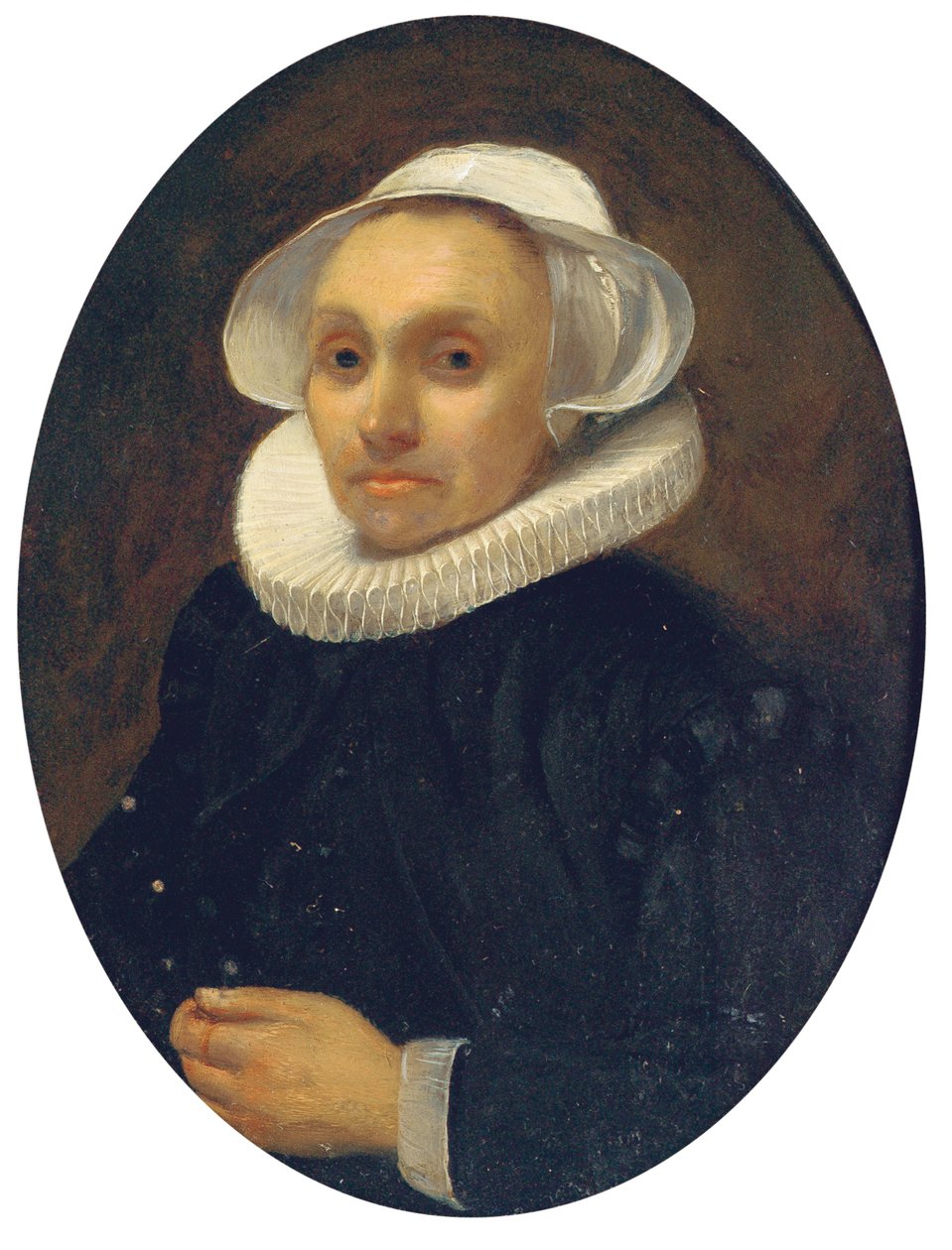 bir bayan portresi by Willem Drost