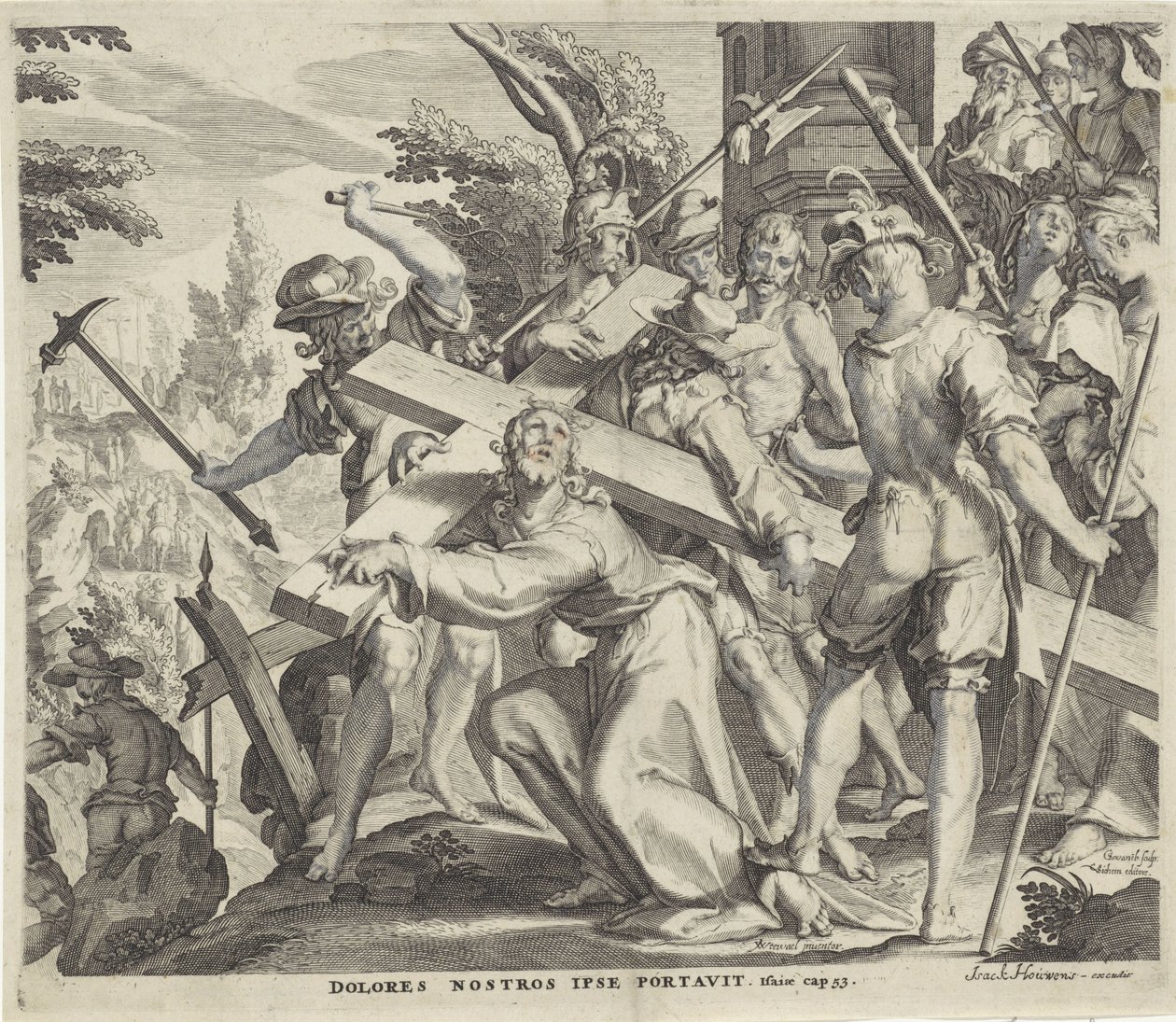 Kruisdraging Adalet Tahtı (dizi adı) by Willem Isaacsz. van Swanenburg