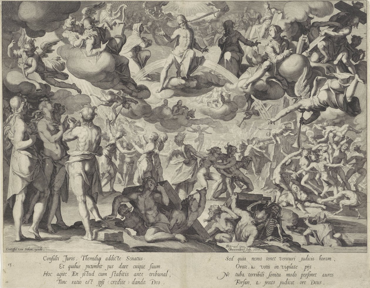 Laatste Oordeel Adalet Tahtı (dizi adı) by Willem Isaacsz. van Swanenburg