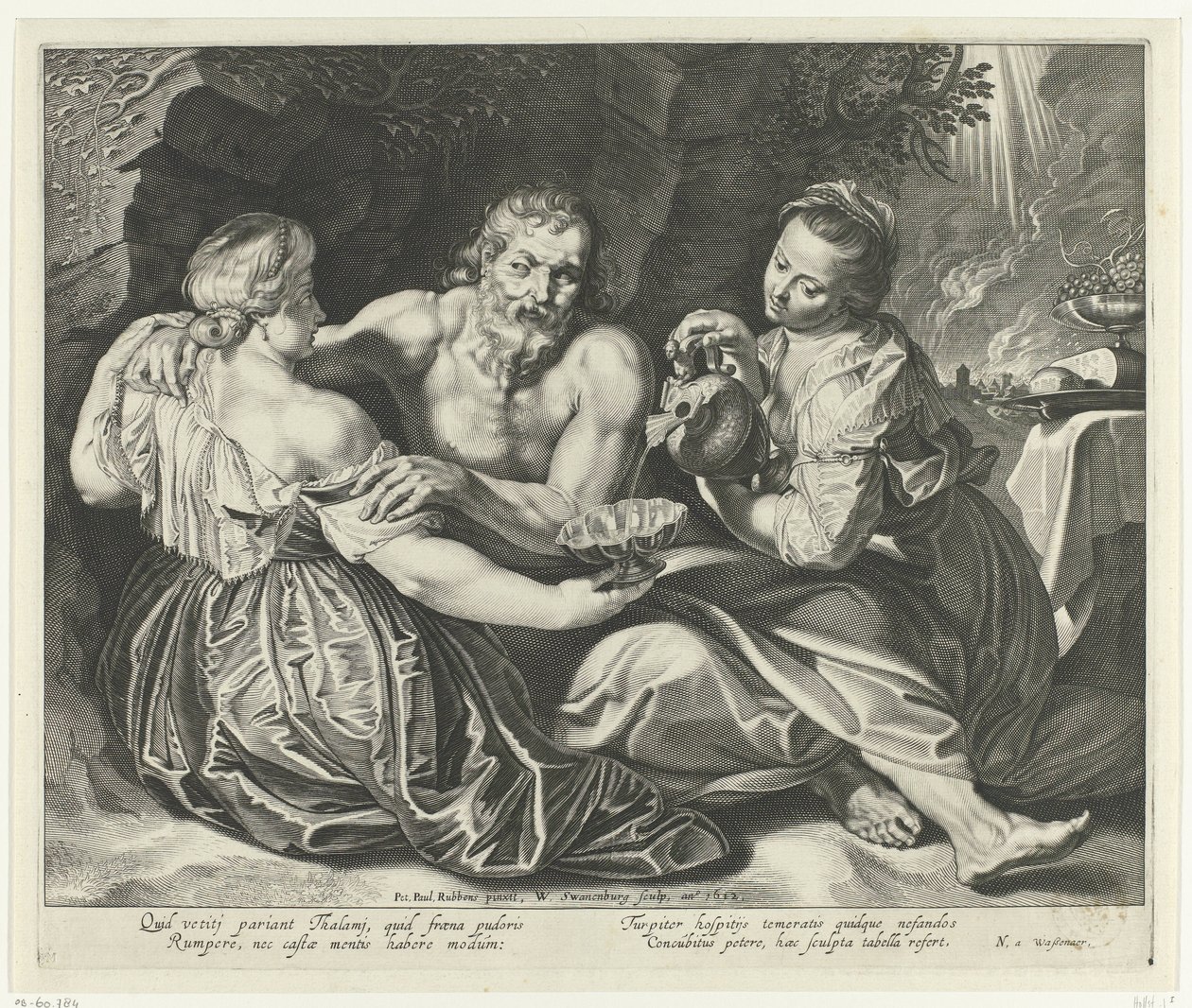 Kızları tarafından çok sarhoş by Willem Isaacsz. van Swanenburg