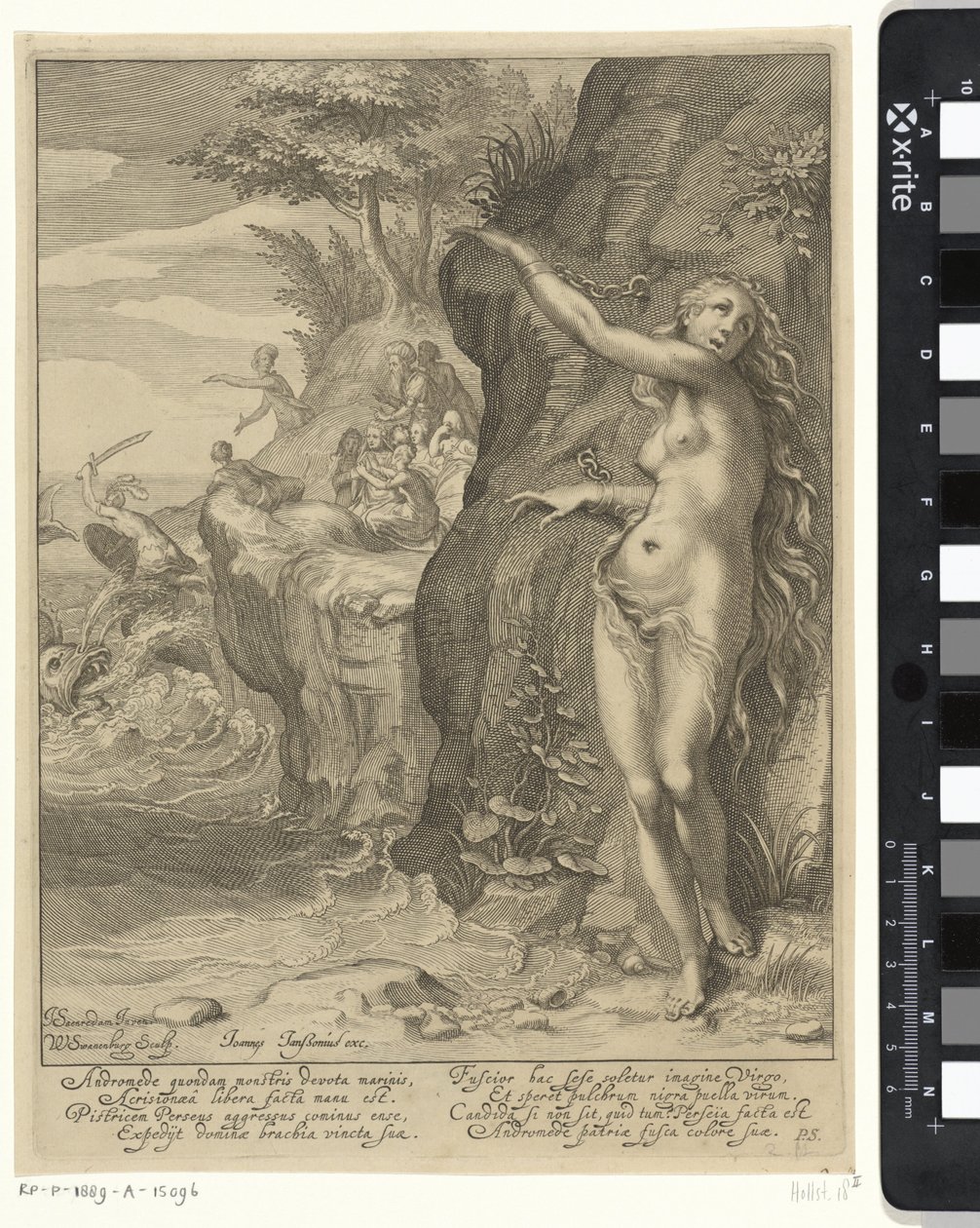 Andromeda'daki Perseus by Willem Isaacsz. van Swanenburg