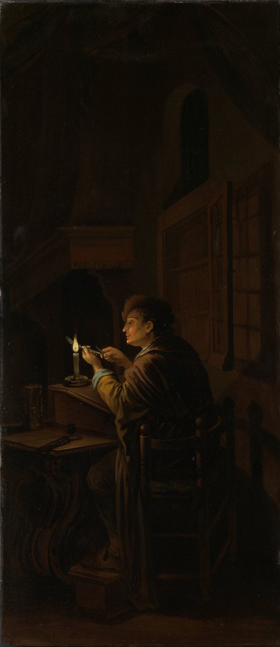 Üç Parçalı: Sanat Eğitimi Alegori by Willem Joseph Laquy