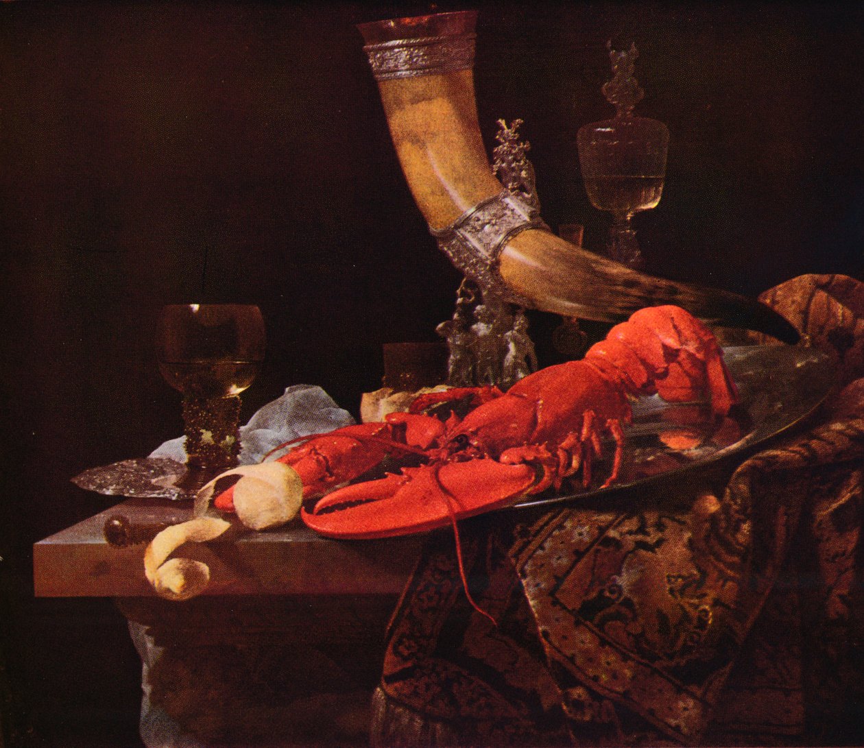 Boynuzlu Natürmort, c1653, 1938 by Willem Kalf