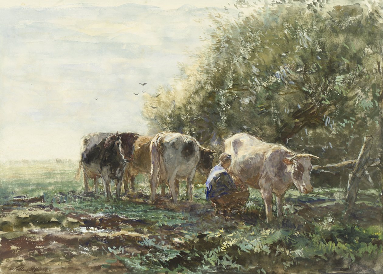 Sağım Kalemi by Willem Maris