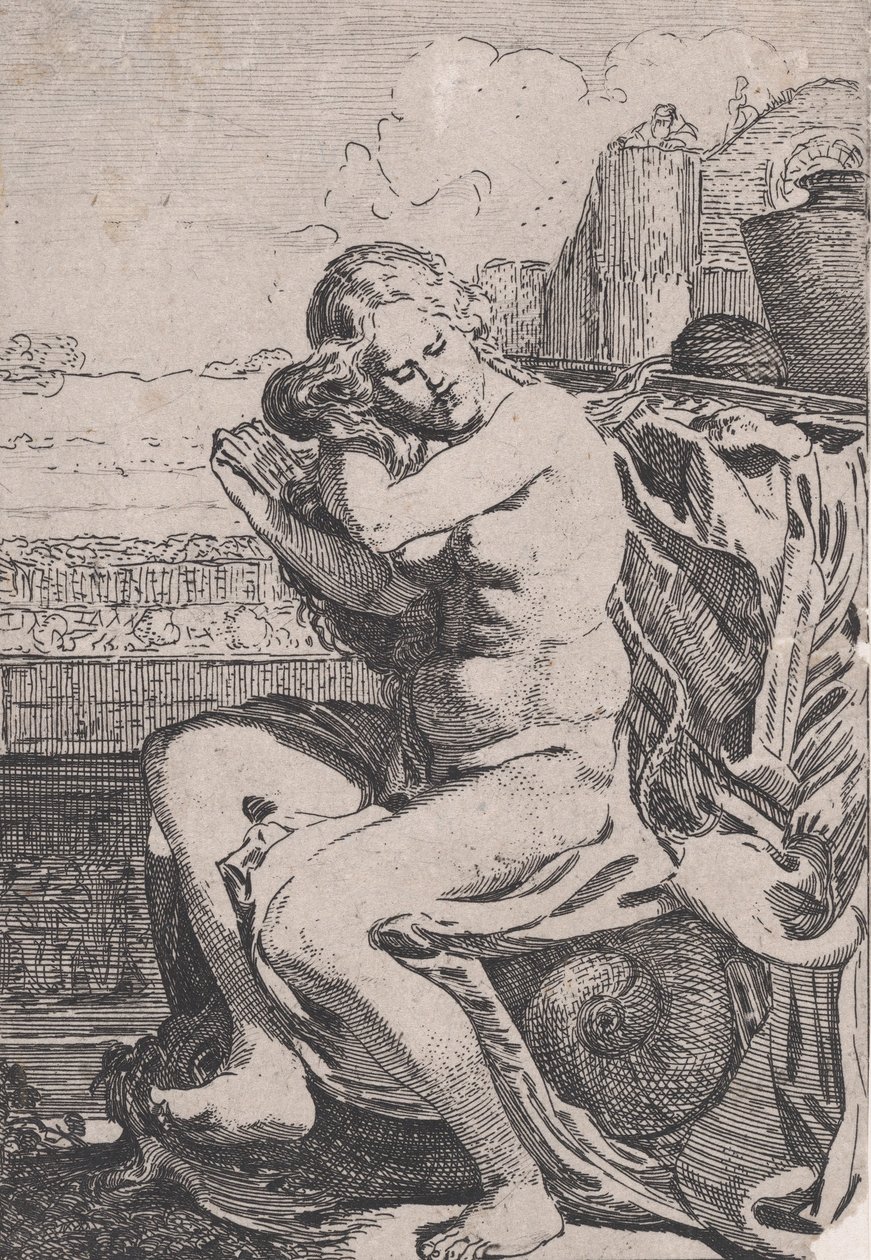 Bathsheba Saçını Tarıyor, yakl. 1615. by Willem Pietersz. Buytewech