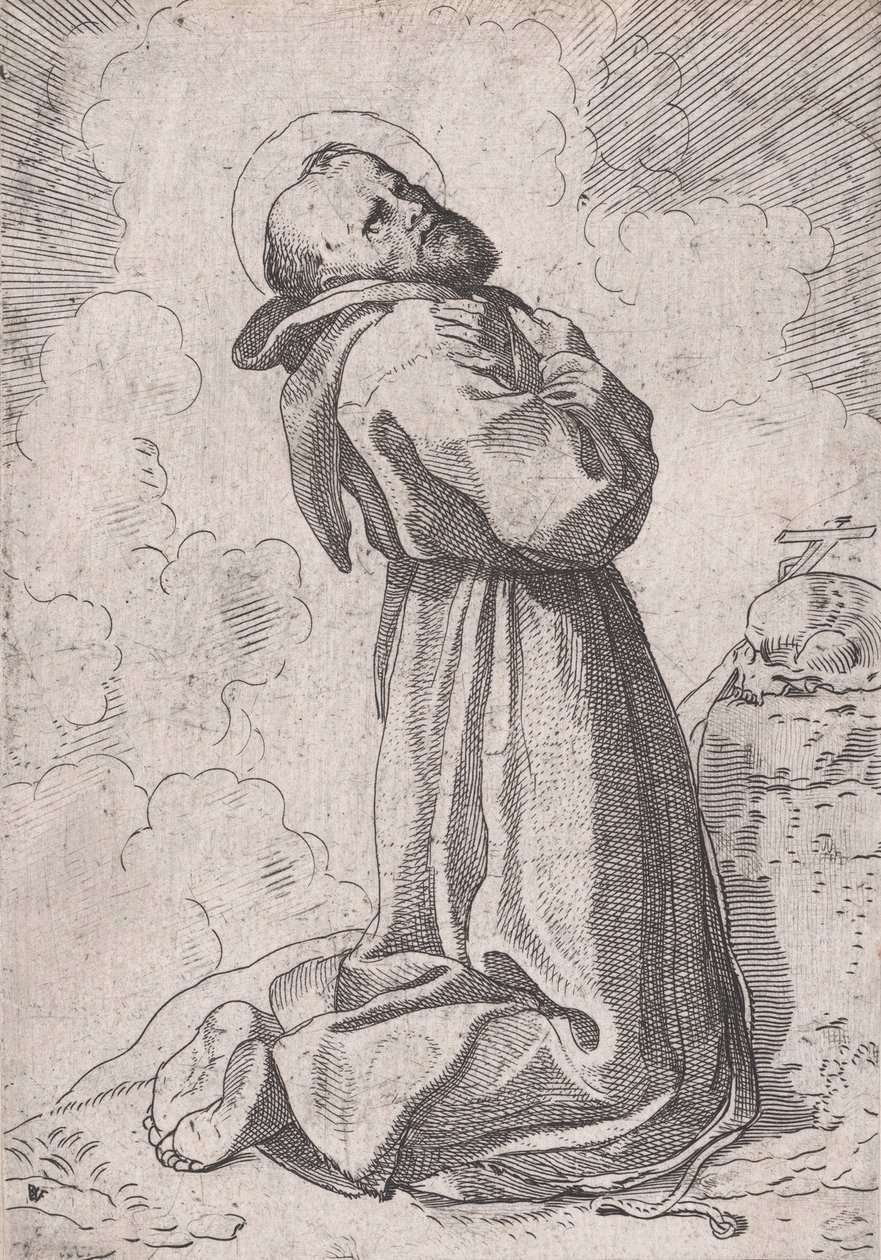 Aziz Francis, yaklaşık 1612-13. by Willem Pietersz. Buytewech