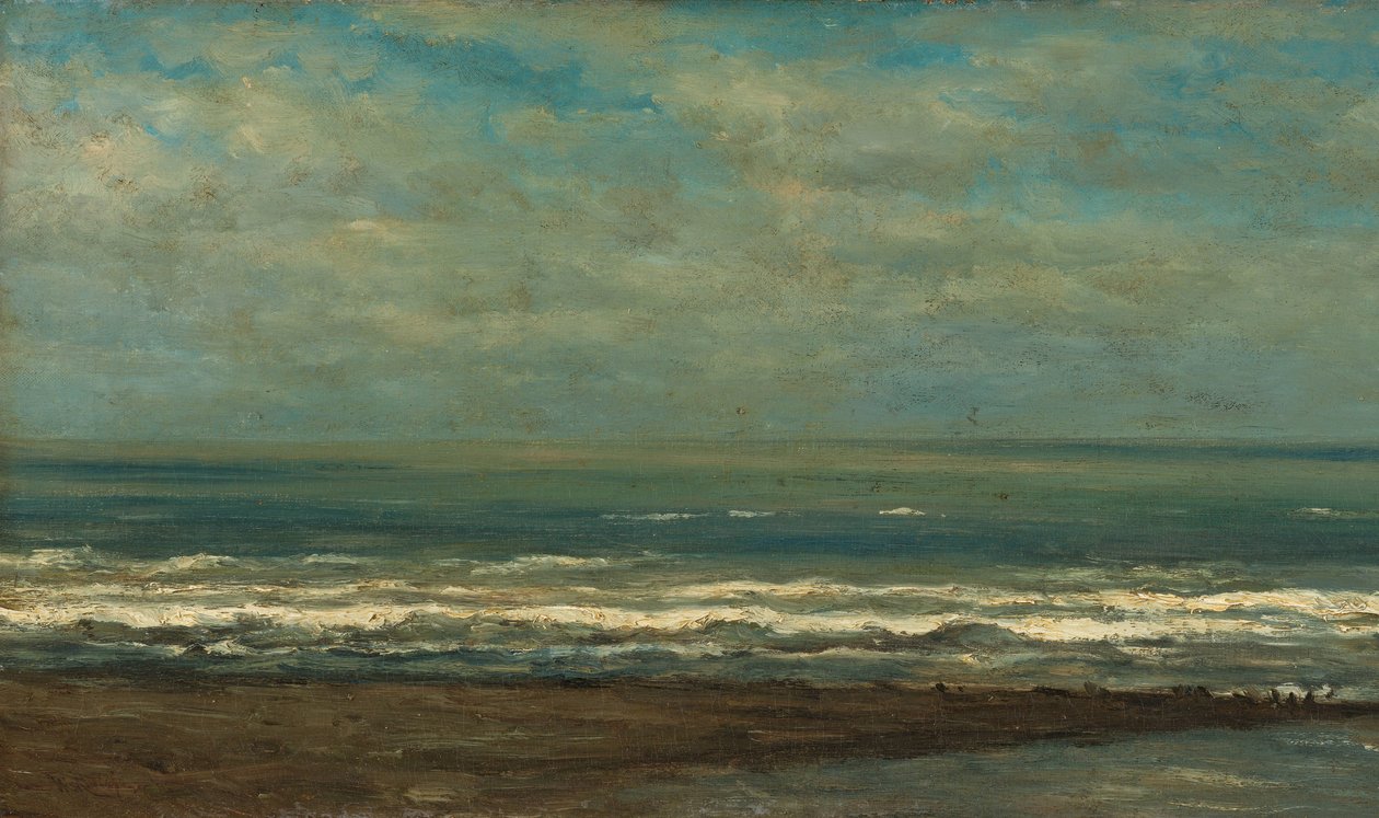 Heijst yakınlarındaki deniz manzarası by Willem Roelofs (I)