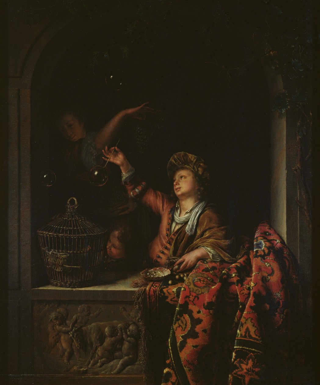 sabun köpüğü by Willem Van Mieris