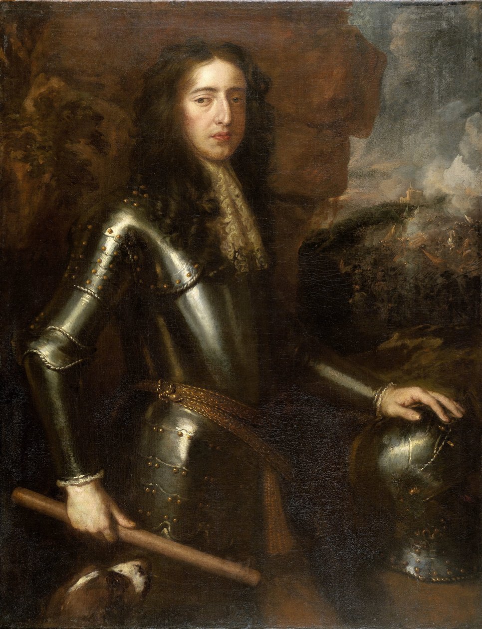 William III (1650-1702), Orange Prensi Portresi by Willem Wissing (manner of)