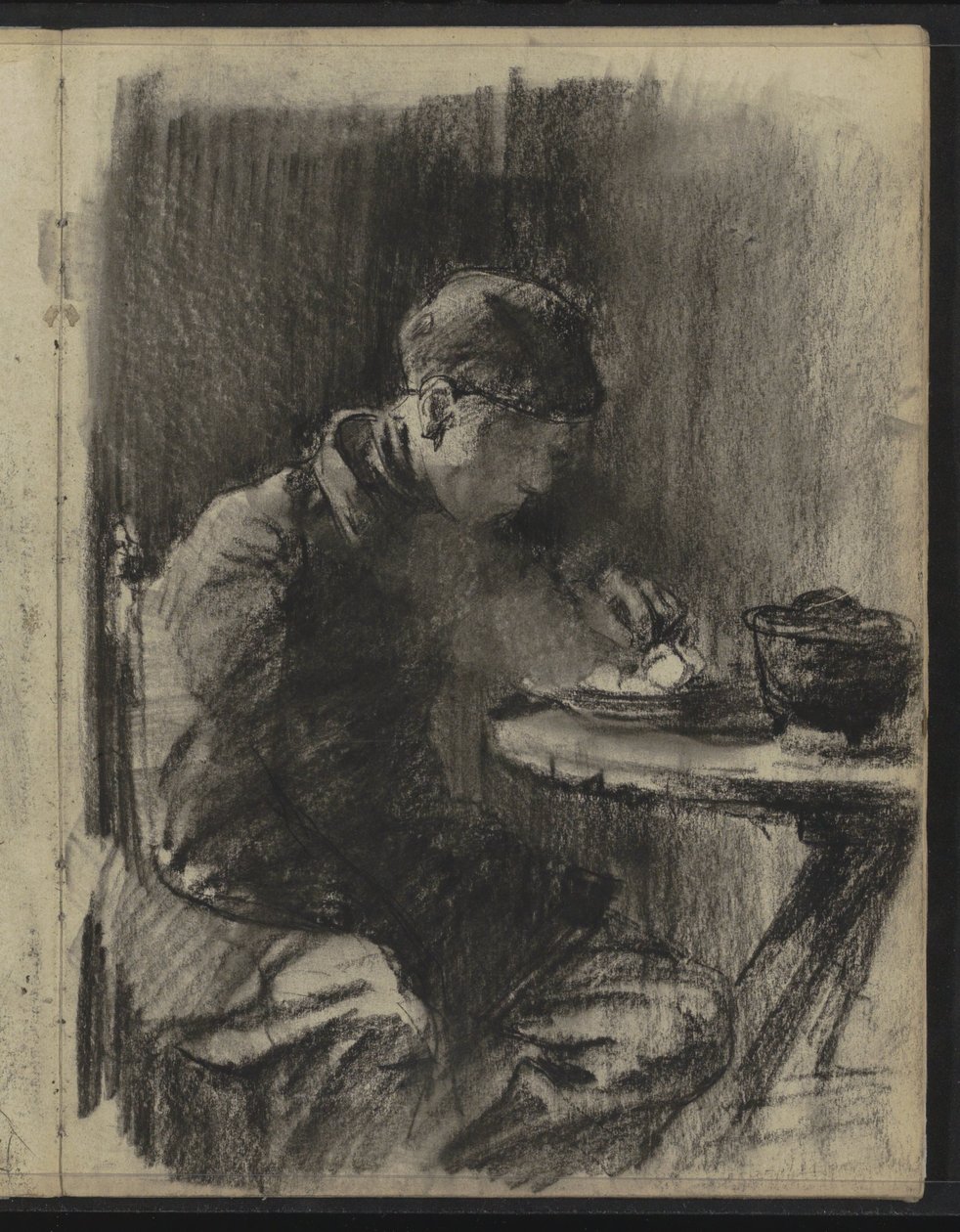 patates yiyen çocuk by Willem Arnoldus Witsen