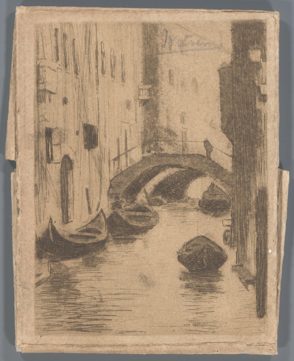Rio di San Toma, Venedik üzerinde köprü by Willem Arnoldus Witsen