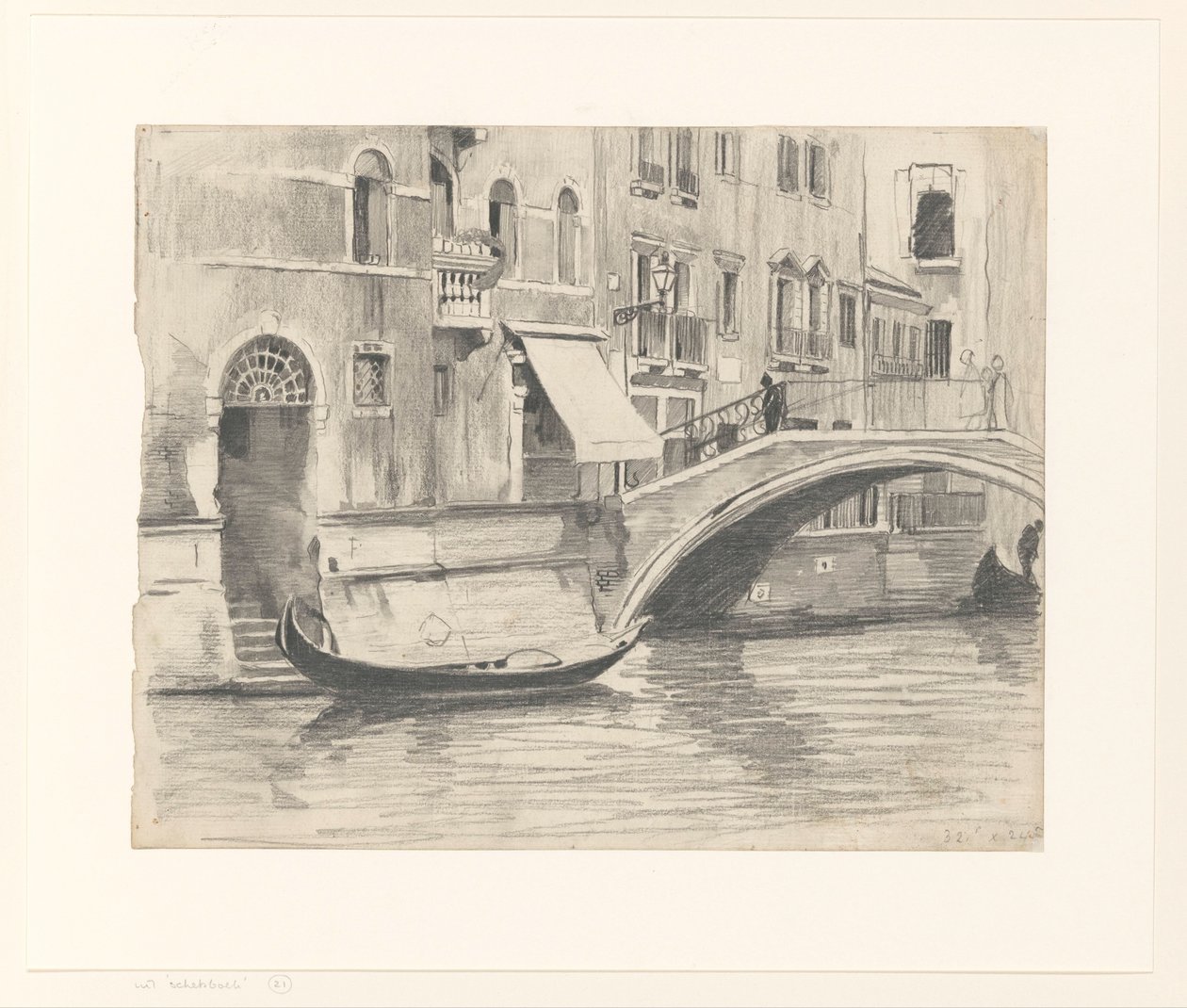 Venedik'te yüz by Willem Arnoldus Witsen
