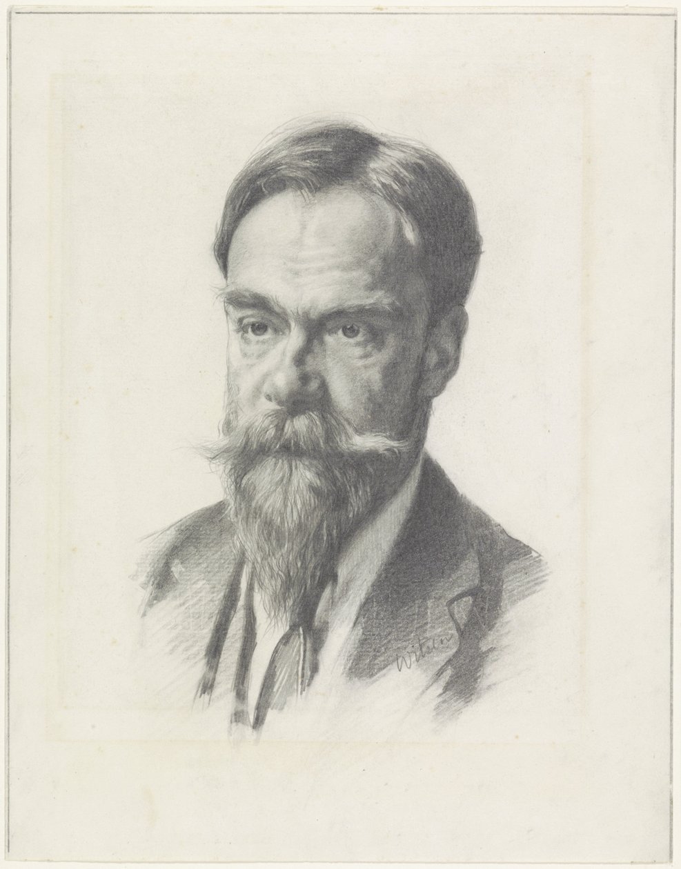 Frans Coenen'in Portresi by Willem Arnoldus Witsen