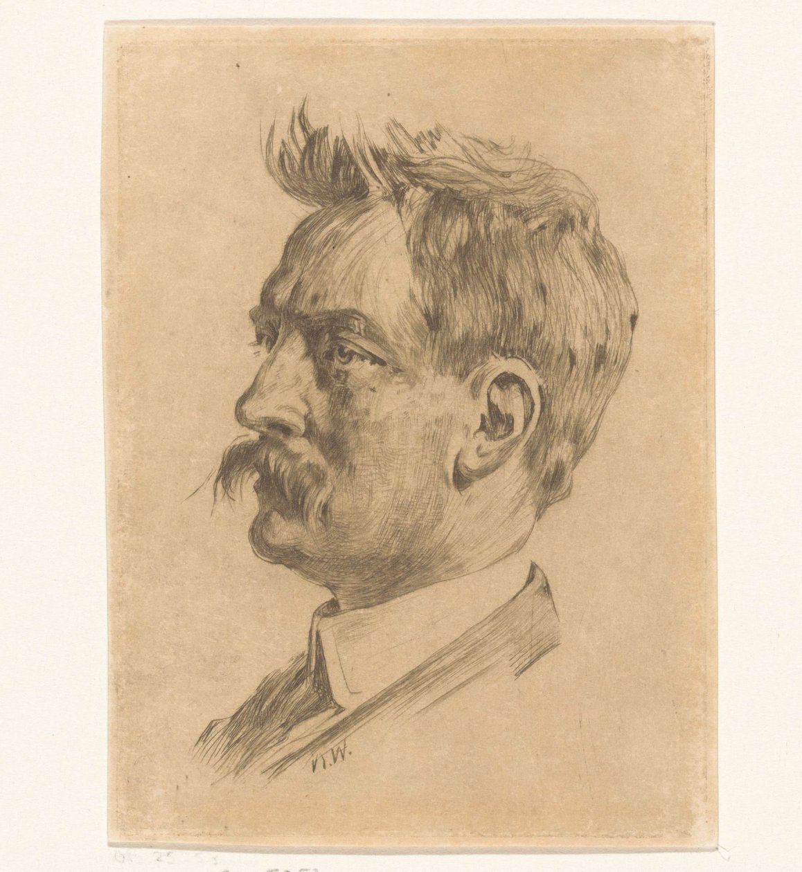Jan Hofker'ın Portresi by Willem Arnoldus Witsen
