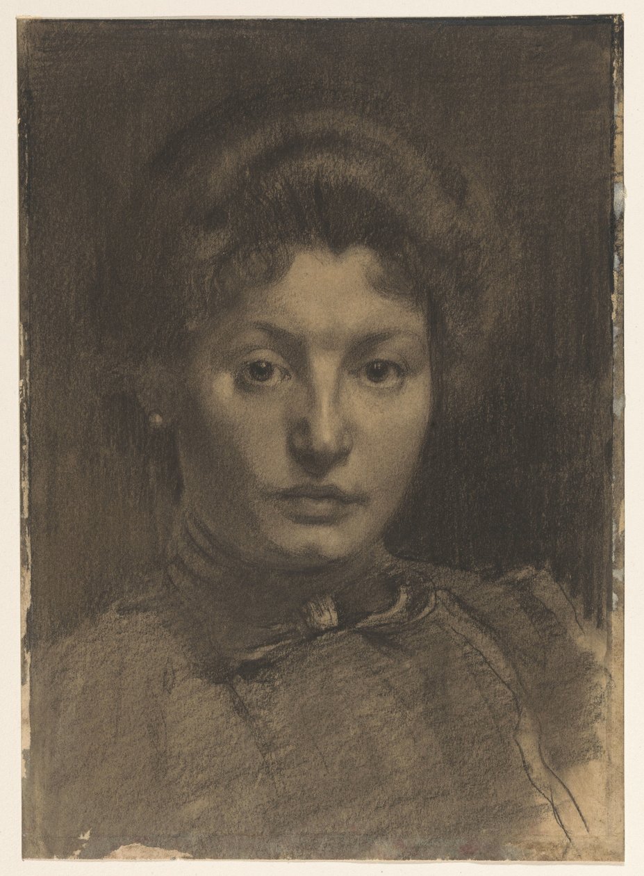 Bayan Marie Breitner-Jordan'ın Portresi by Willem Arnoldus Witsen