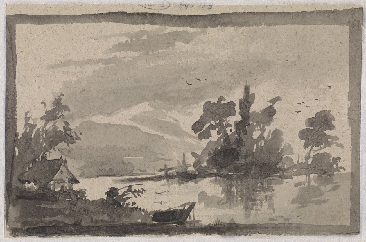 nehir manzarası by Willem de Famars Testas