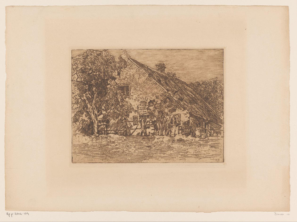 Çiftlik evi (orijinal başlık) by Willem de Zwart