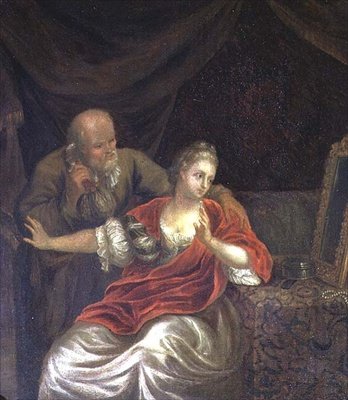 Bir Teklif Reddedildi by Willem van (after) Mieris