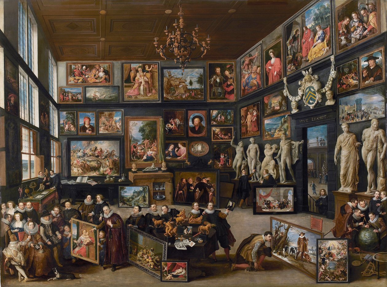 Cornelis van der Geest Galerisi, 1628. by Willem van Haecht