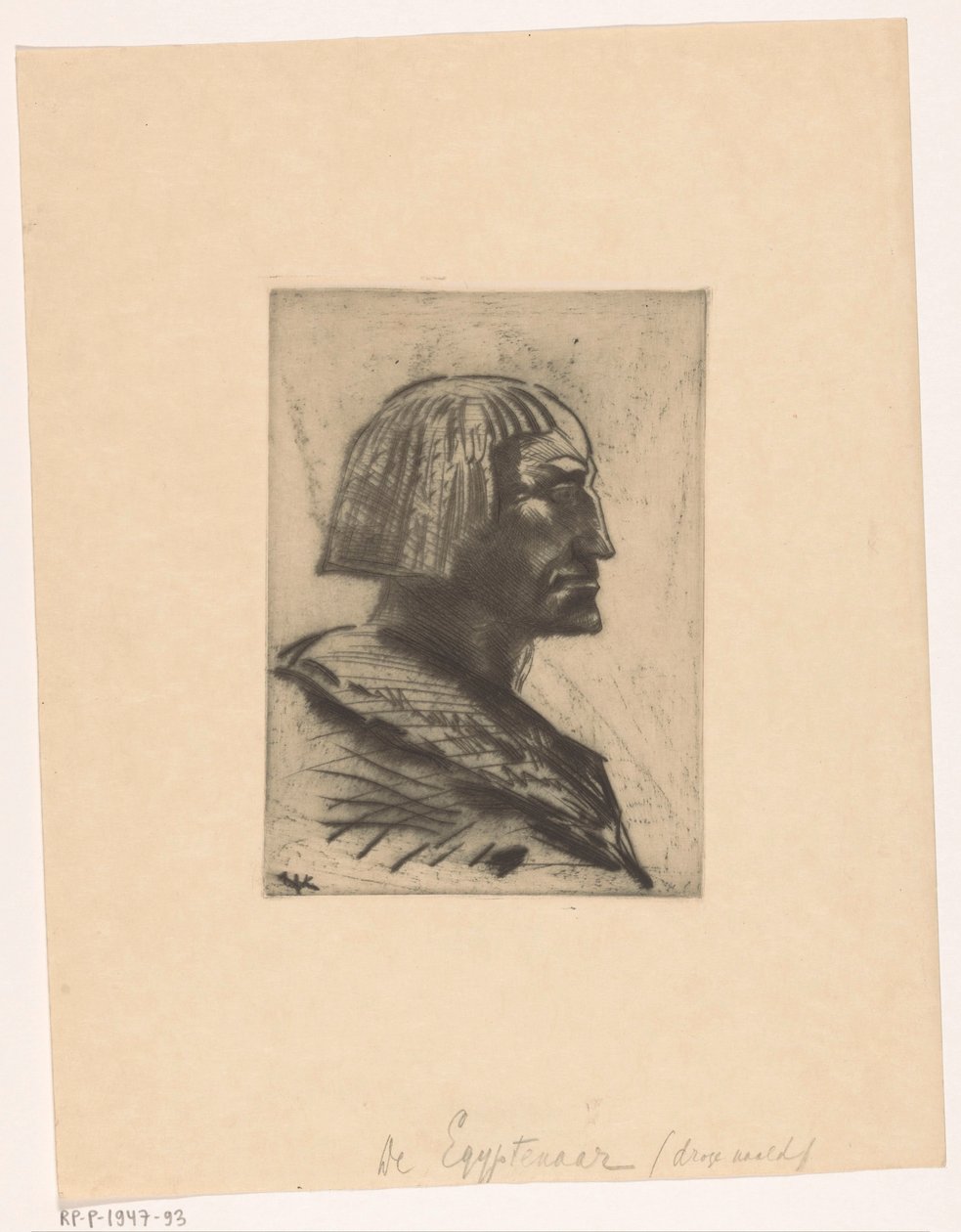 Mısırlı (nesne üzerindeki orijinal başlık) by Willem van Konijnenburg