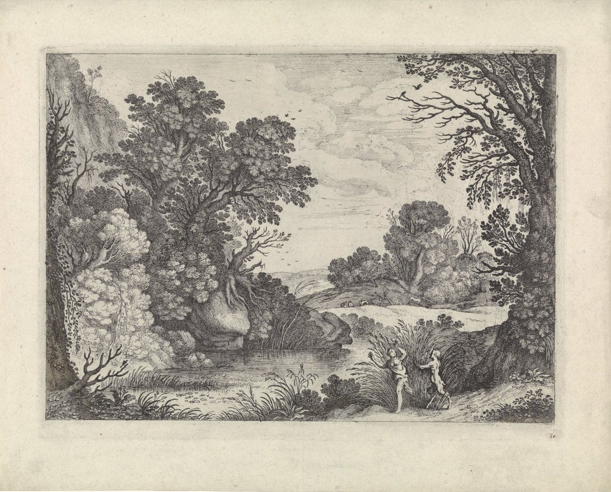 Pan en Syrigs by Willem van Nieulandt (II)