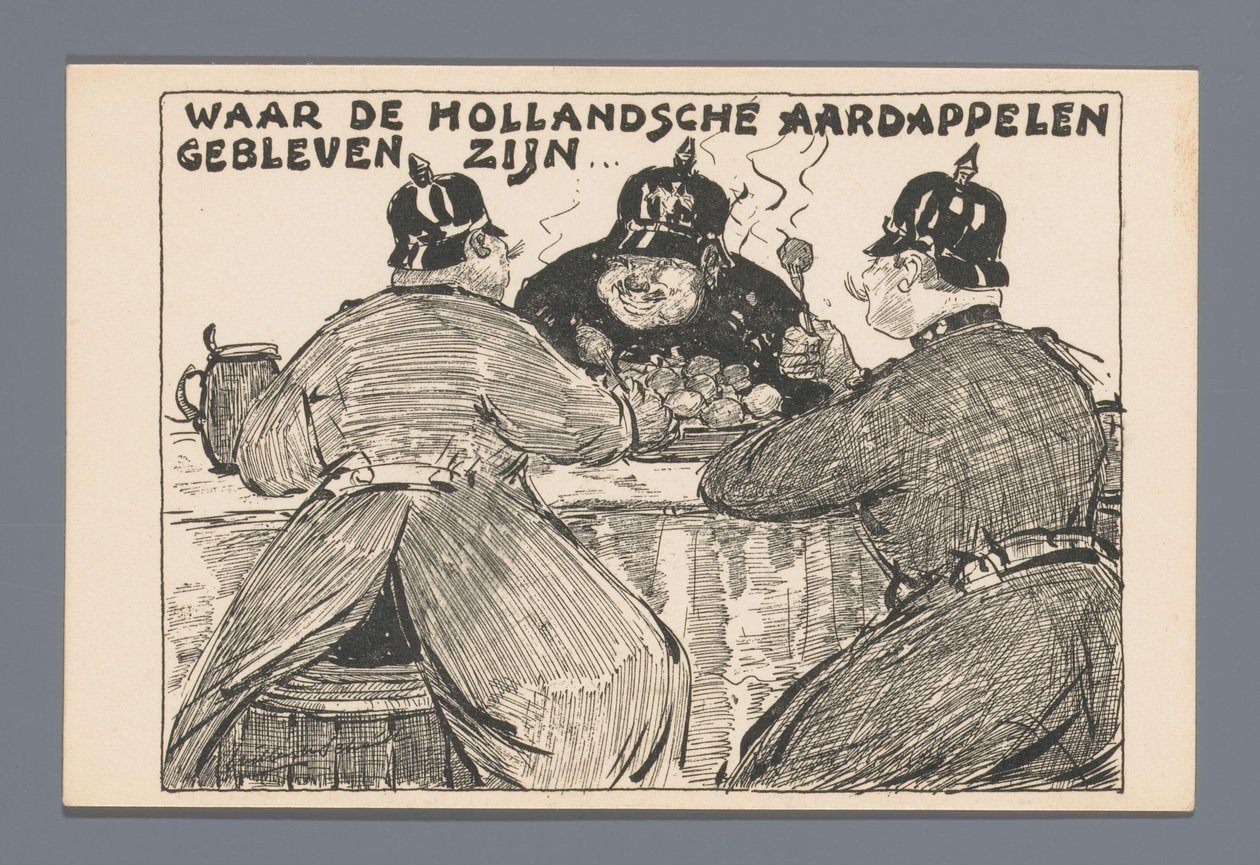 Hollanda patatesleri nereye gitti... (nesnedeki başlık) by Willem van Schaik