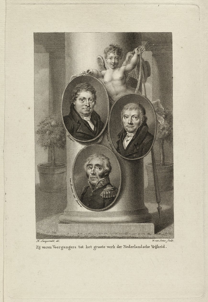 Joan Melchior Kemper, Cornelis Anthony Fannius Scholten, Gijsbert Carel Rutger Reinier van Brienen van Ramerus