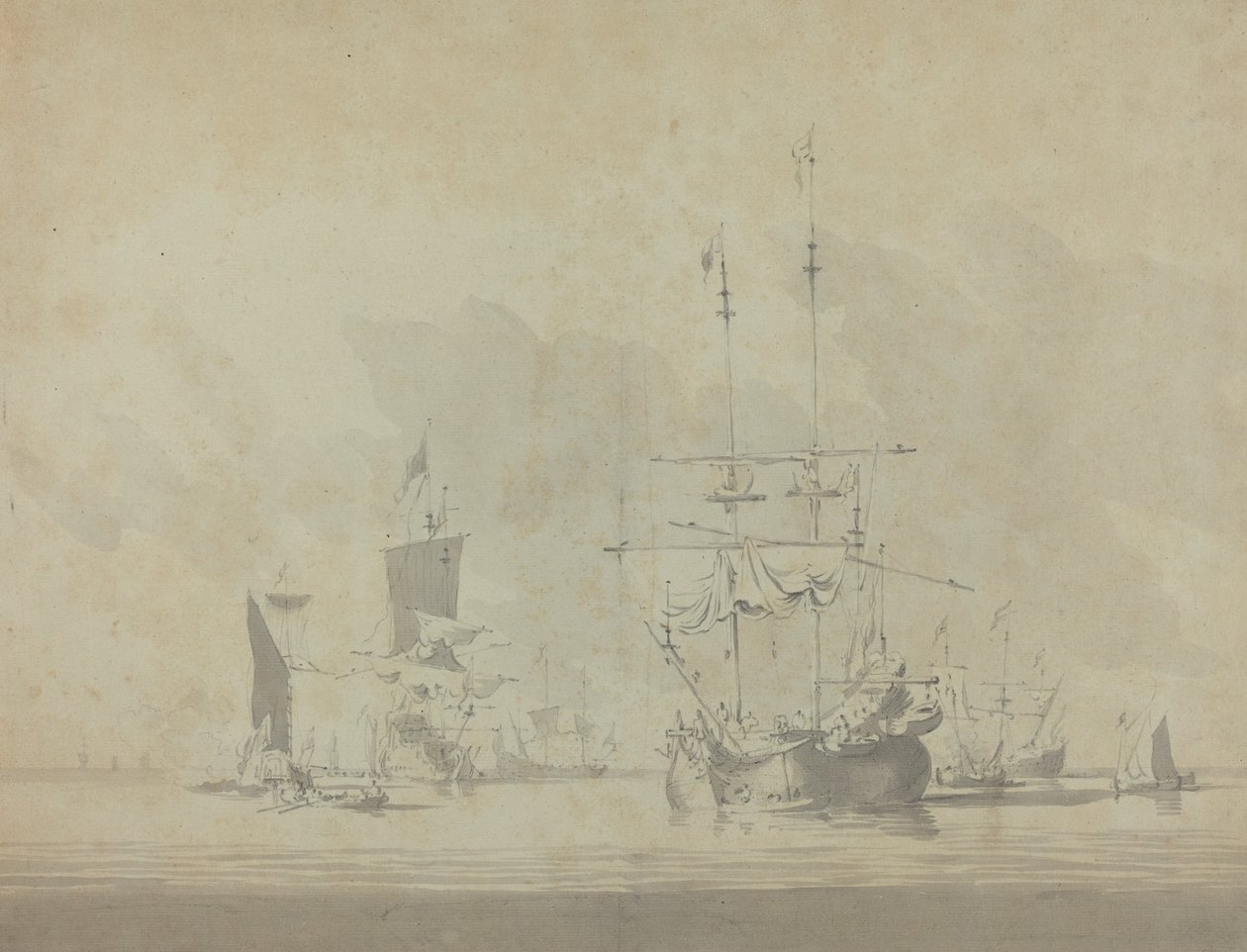 Deniz by Willem van de Velde the Younger