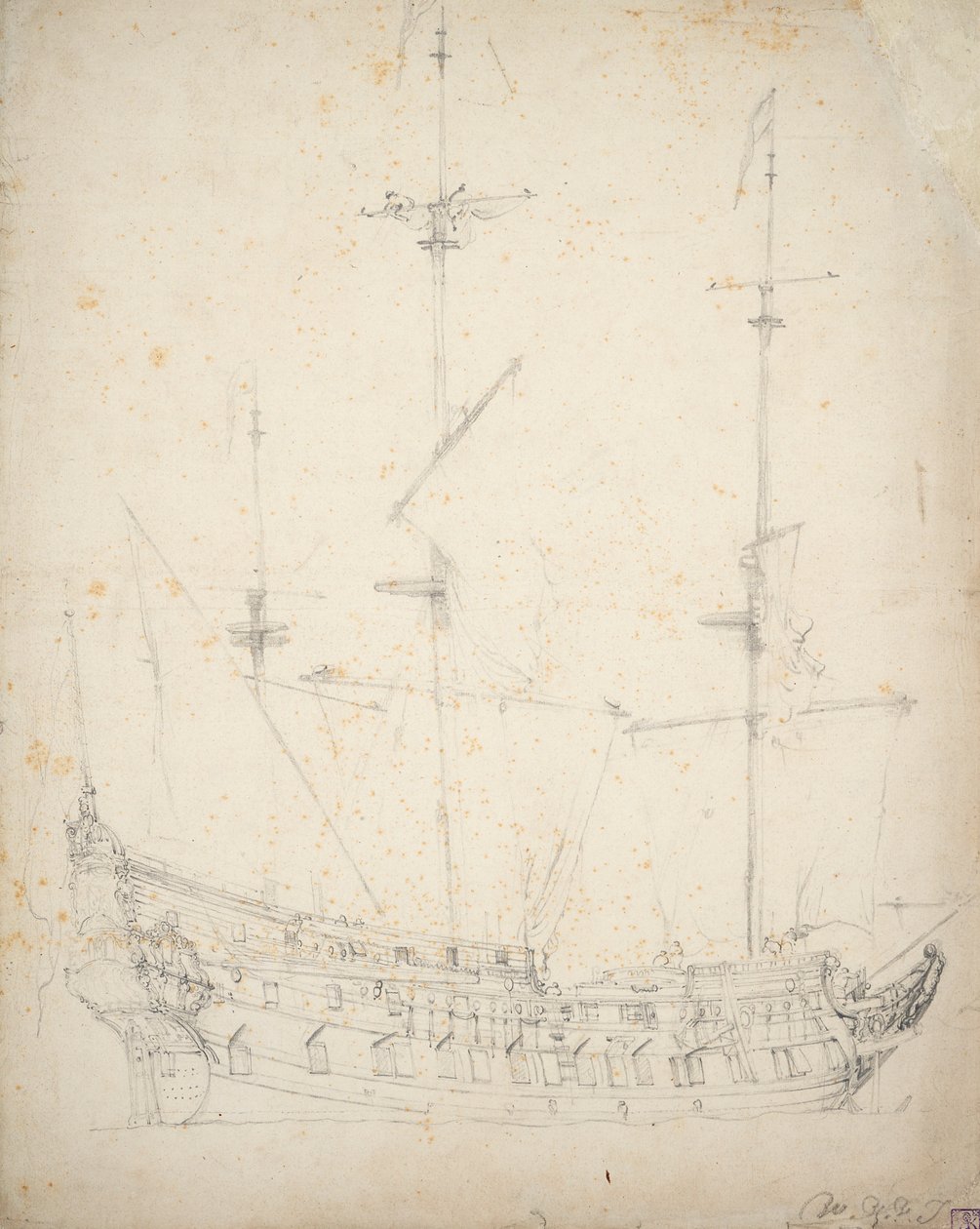  by Willem van de Velde the Younger