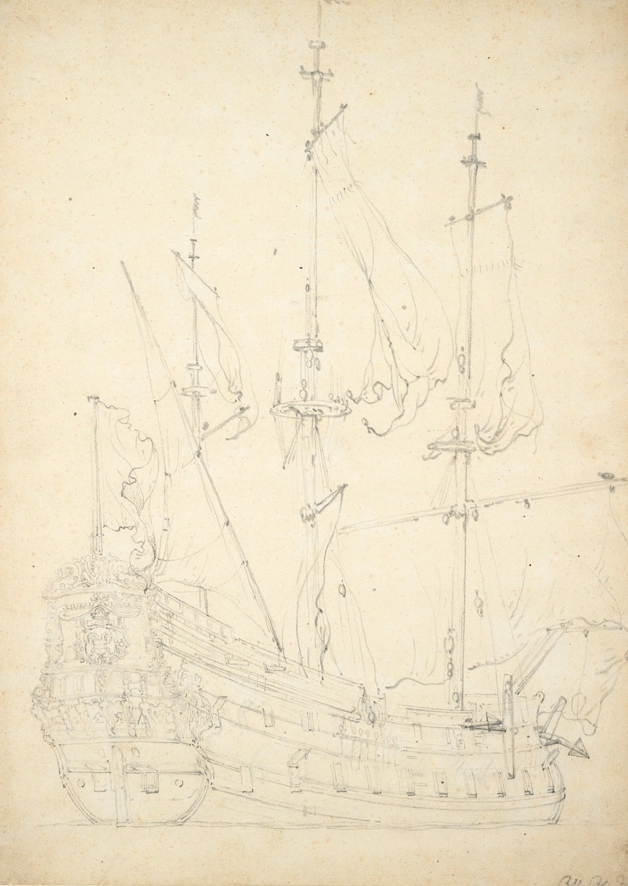  by Willem van de Velde the Younger