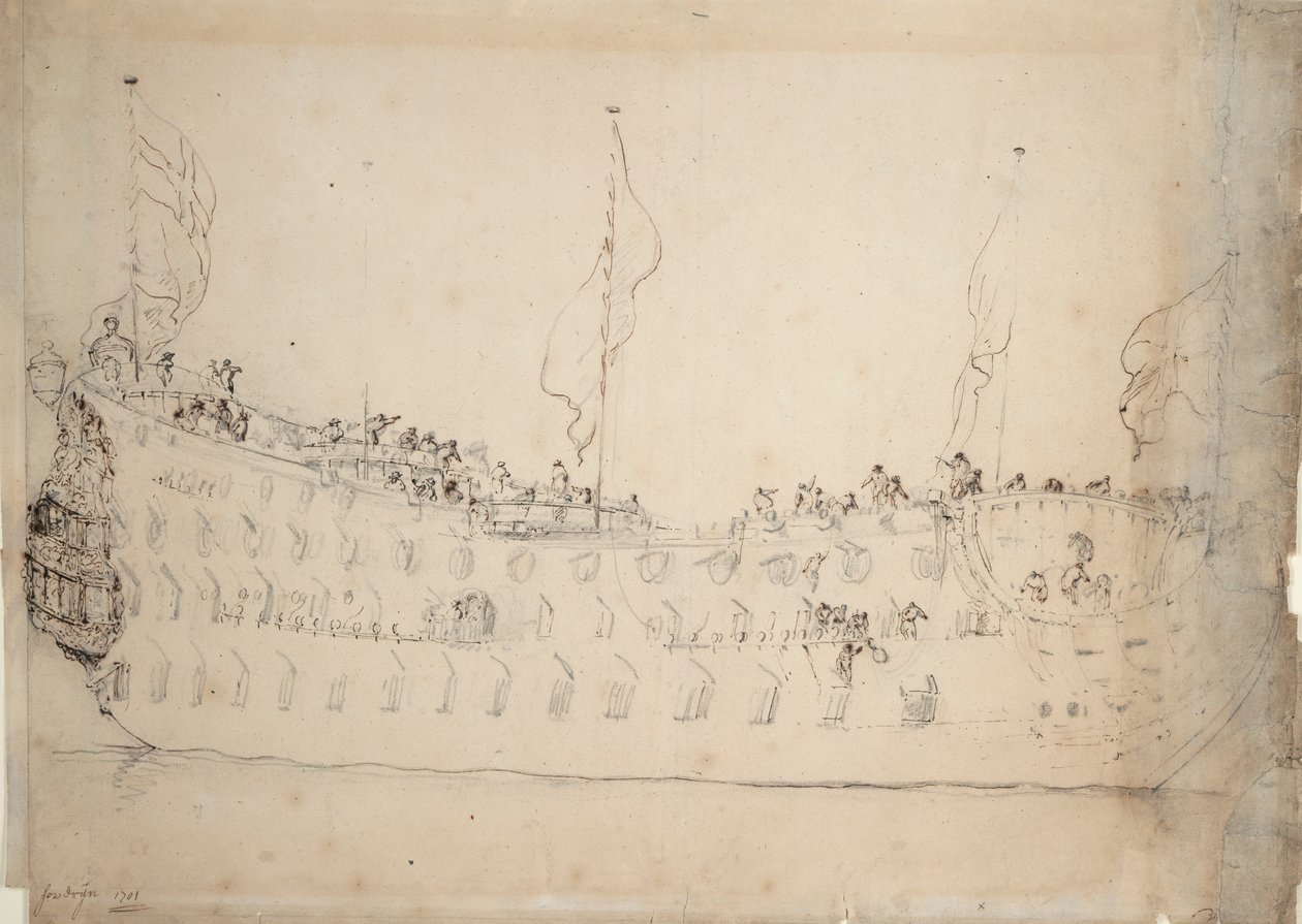  by Willem van de Velde the Younger