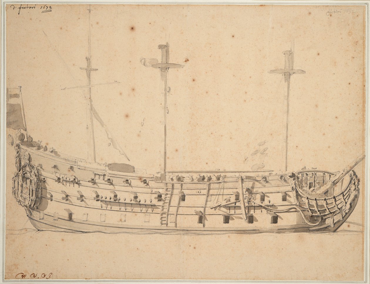  by Willem van de Velde the Younger