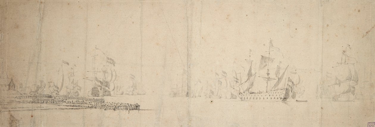  by Willem van de the Elder Velde