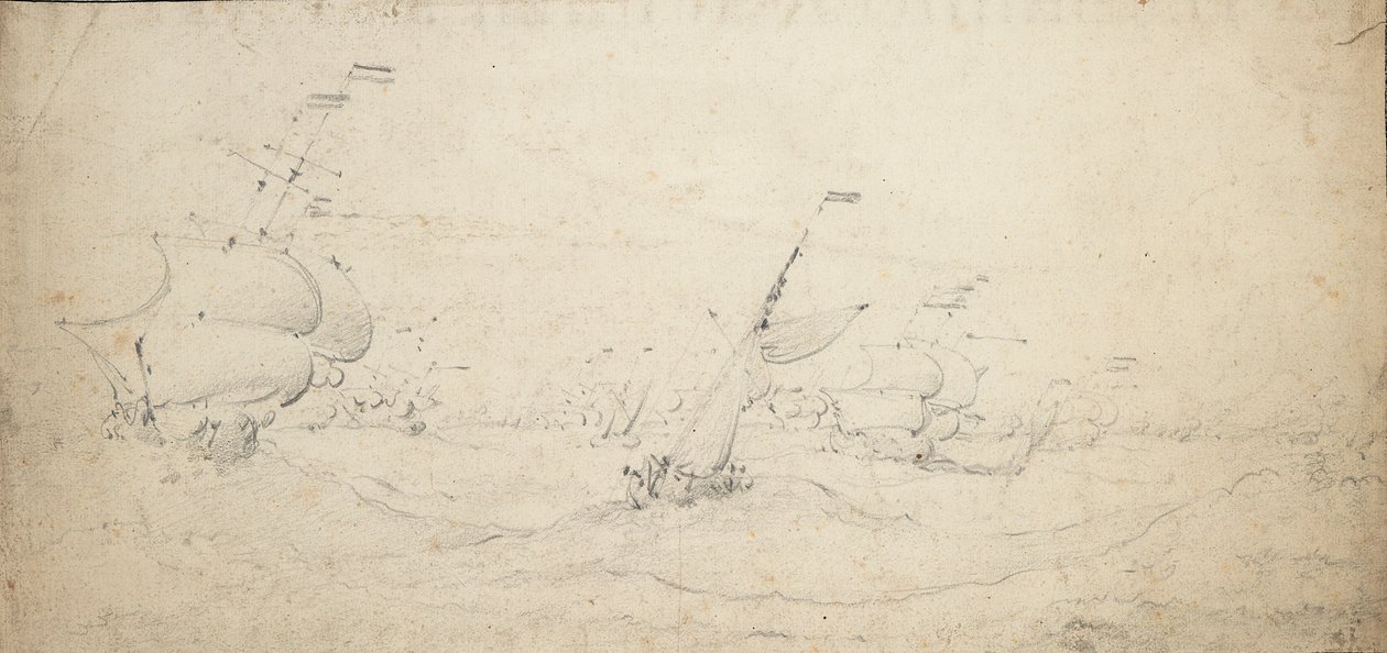  by Willem van de the Elder Velde