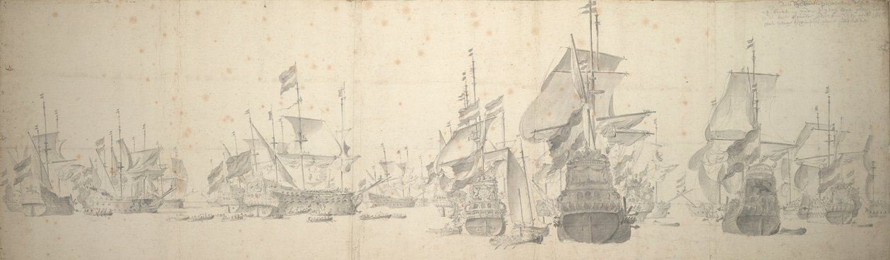  by Willem van de the Elder Velde