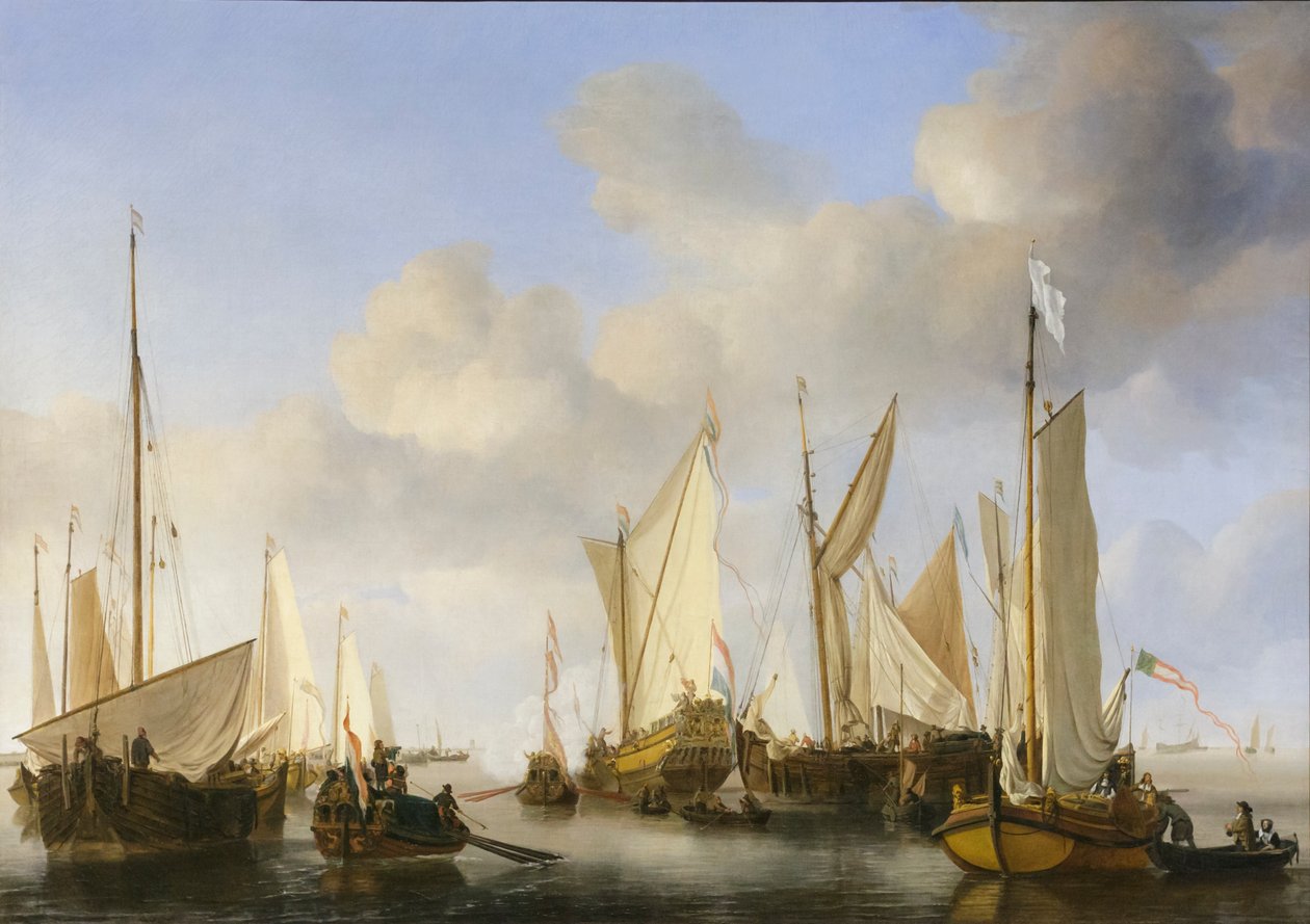  by Willem van de the Elder Velde