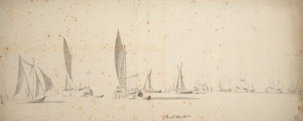  by Willem van de the Elder Velde