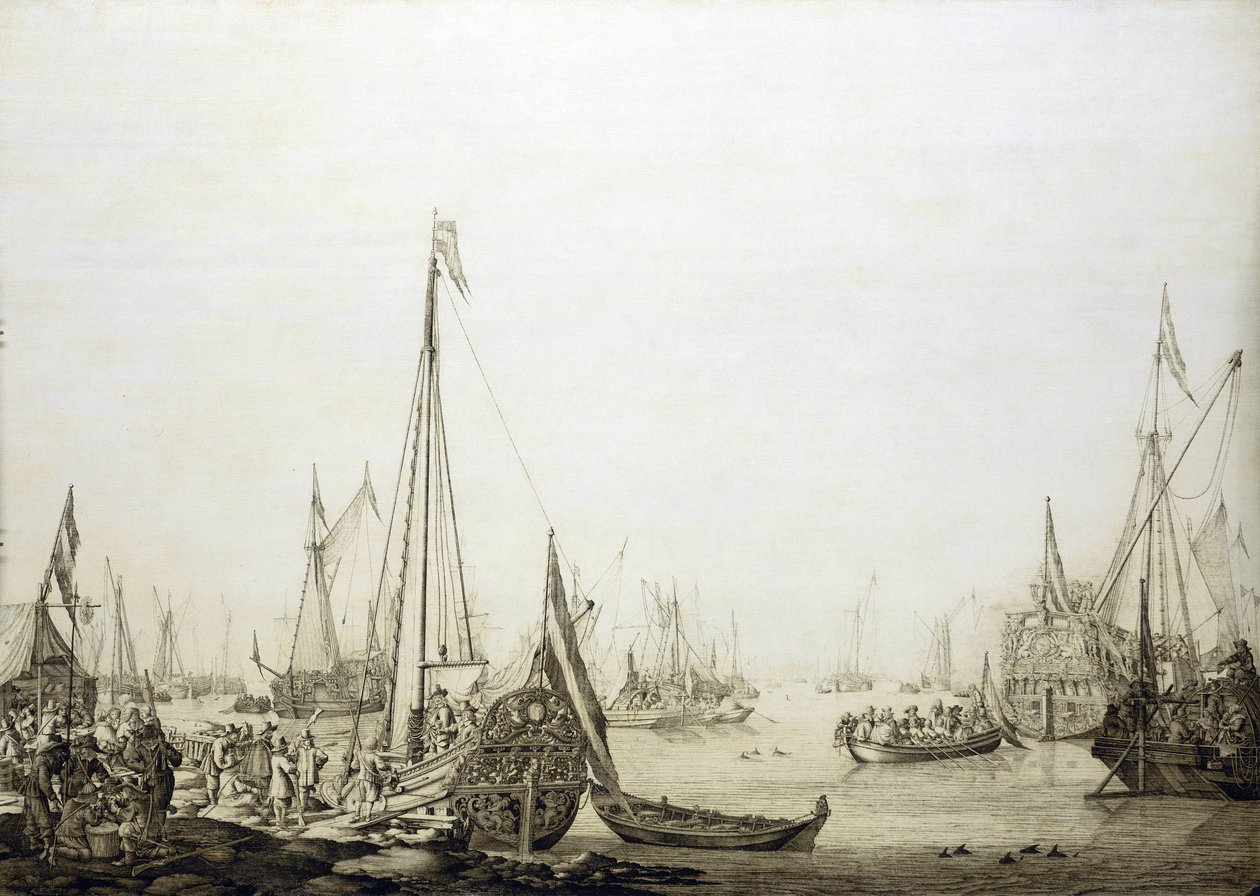  by Willem van de the Elder Velde