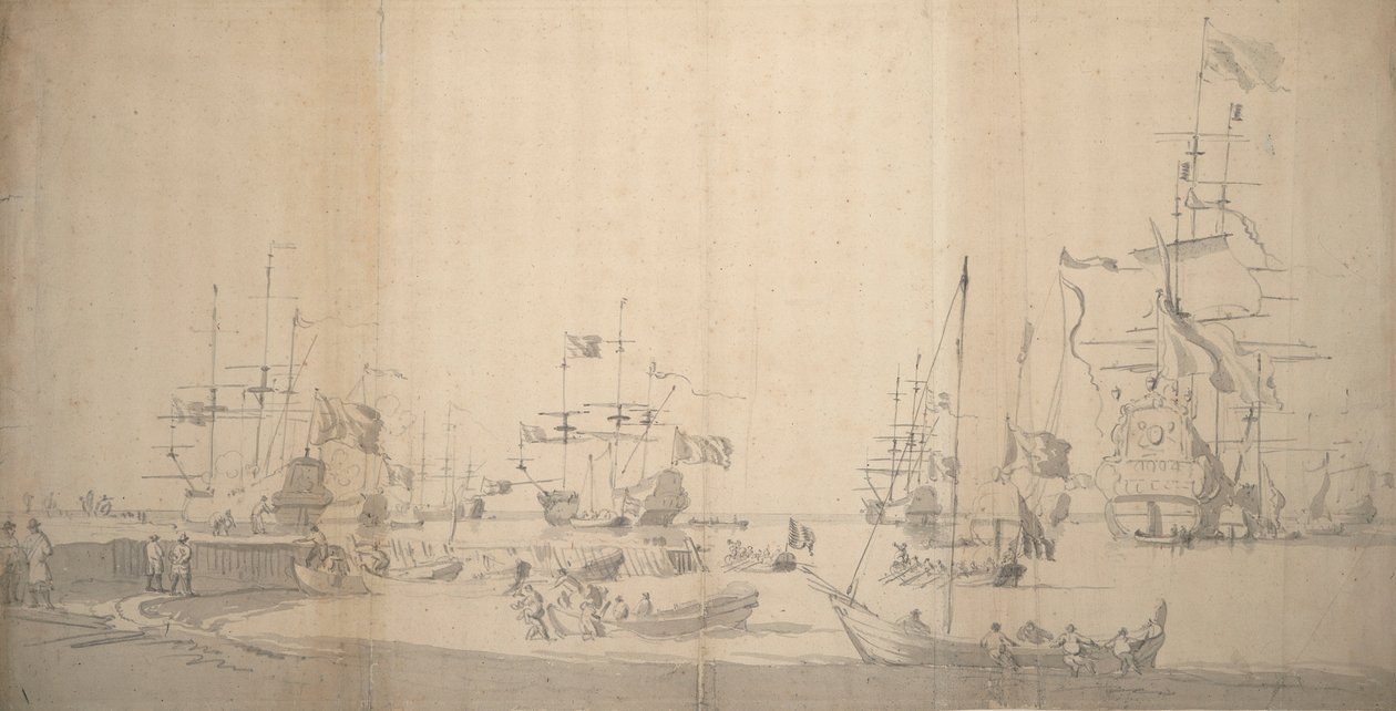 by Willem van de the Elder Velde