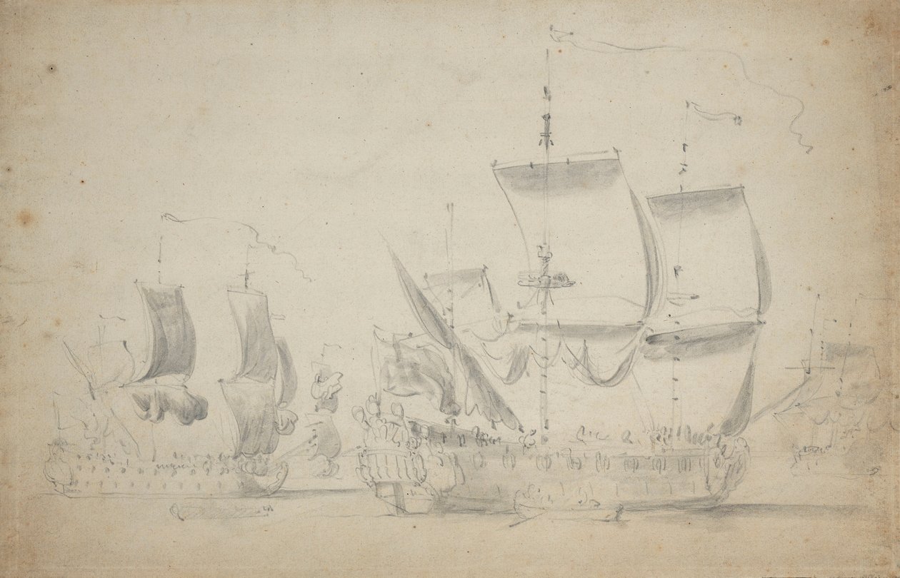  by Willem van de the Elder Velde
